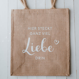 Juteshopper Liebe